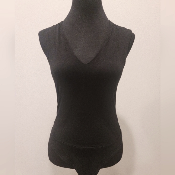 Final Touch Tops - Final Touch v Neck Body Suit Top